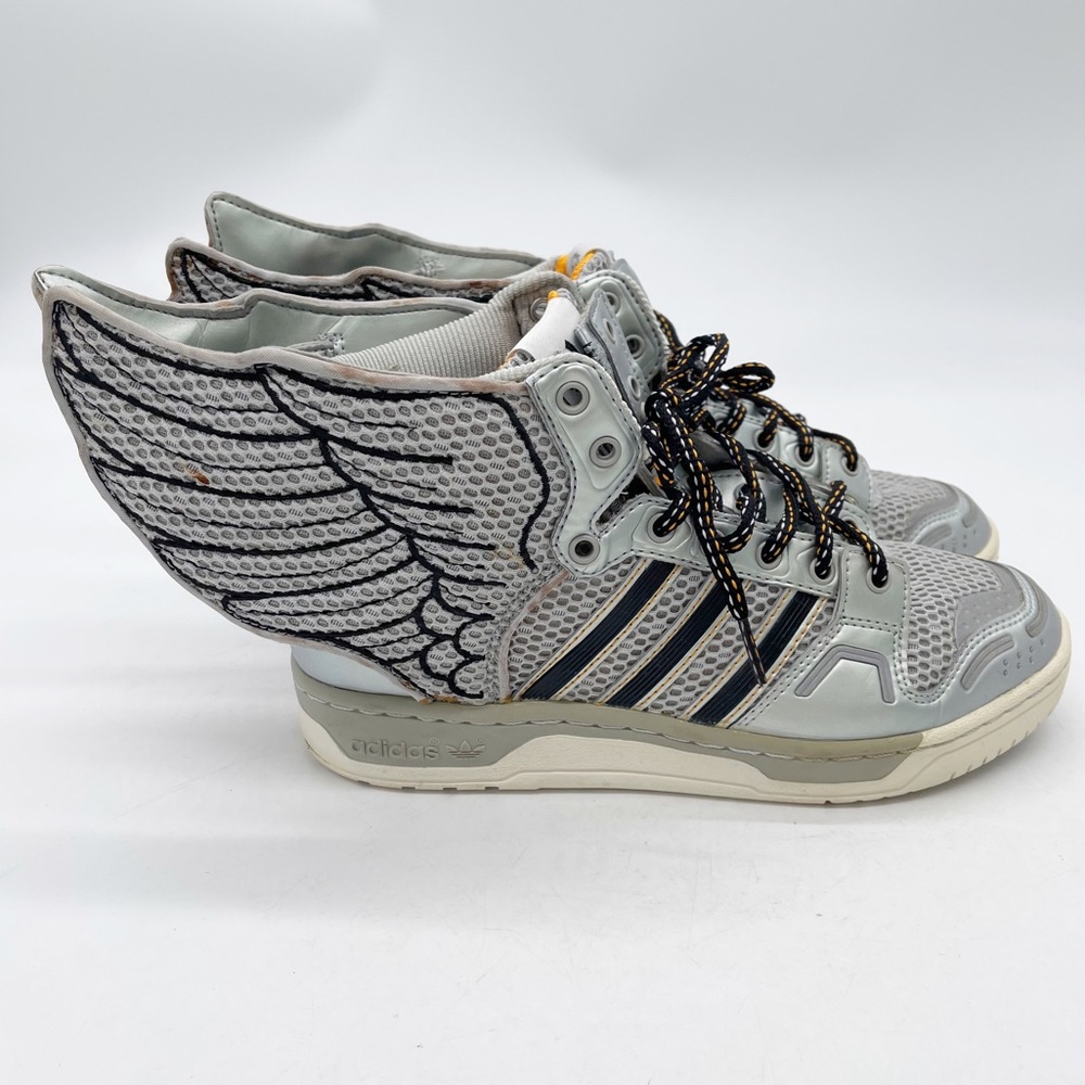 Adidas Jeremy Scott JS Wings 2.0 Lace Up Zip Sneakers Womens Size 6.5 G61109 - Picture 5 of 16